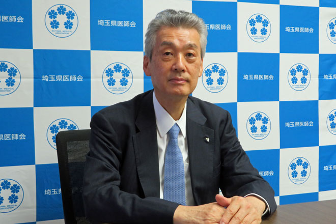 日医の信頼回復に全力で取り組む 会長選立候補の松本氏 Medifax Web メディファクス ウェブ 医療の総合情報サイト